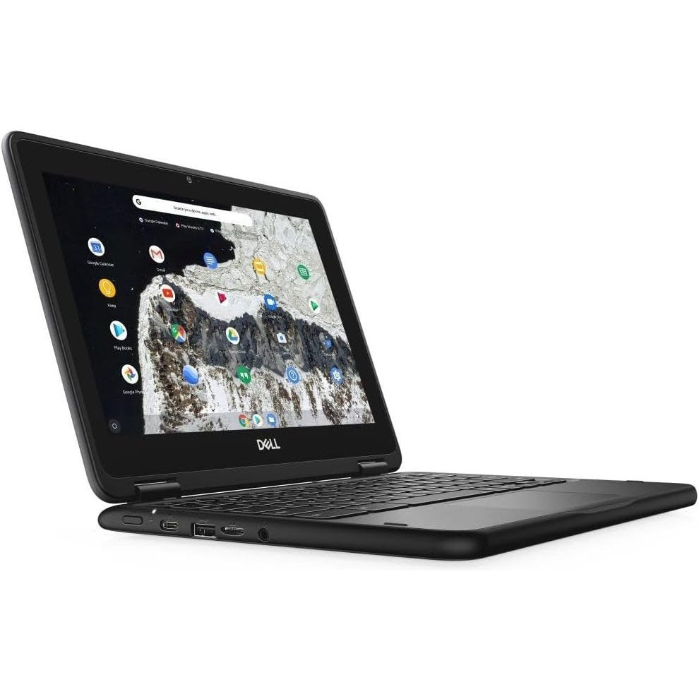 Refurbished Dell Chromebook 11 3100 2-in-1 11.6" Touchscreen Laptop Computer, Celeron N4000, 4GB RAM, 32GB eMMC, Type-C, Chrome OS