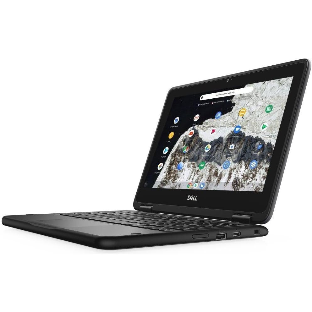 Refurbished Dell Chromebook 11 3100 2-in-1 11.6" Touchscreen Laptop Computer, Celeron N4000, 4GB RAM, 32GB eMMC, Type-C, Chrome OS