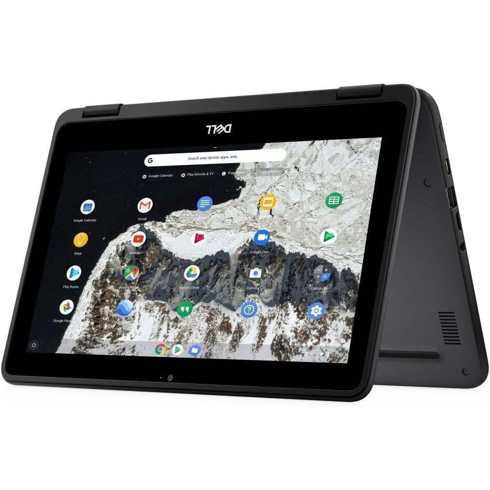 Refurbished Dell Chromebook 11 3100 2-in-1 11.6" Touchscreen Laptop Computer, Celeron N4000, 4GB RAM, 32GB eMMC, Type-C, Chrome OS