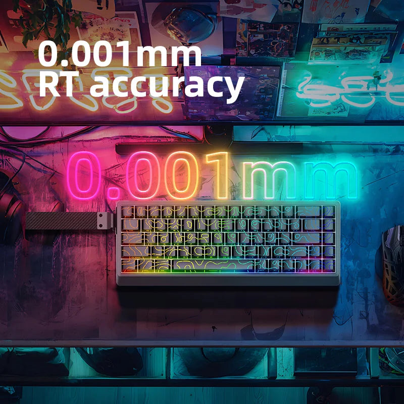 IROK ND63 MAX/ULTRA/ND68 Pro 0.001mm Rapid Trigg 8000HZ SOCD/RS Mechanical Keyboard with magnetic switch Gaming Keyboad 63/68key