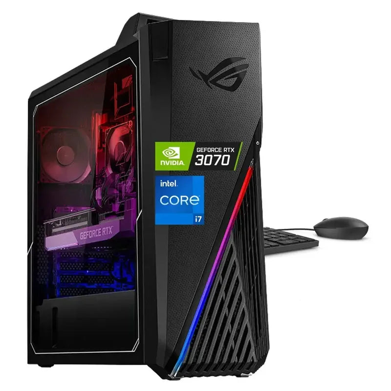 BEST SALES aotesier ROG Strix Gaming Desktop Intel Core i7-12700 64GB RAM 4TB SSD RTX 3070 8GB