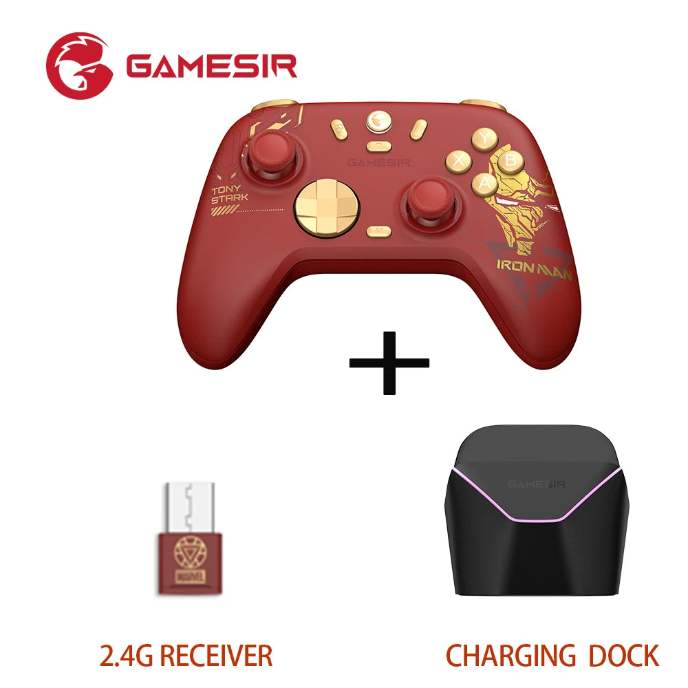 GameSir Nova 2 Lite Iron Man Edition Wireless Game Controller for Android and iOS，Switch, PC