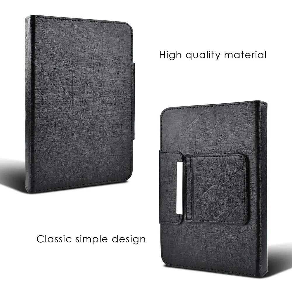 Touchpad Wireless Bluetooth Keyboard With Leather Case for iPad Tablet Phone Universal Portable Mini Wireless Bluetooth Keyboard