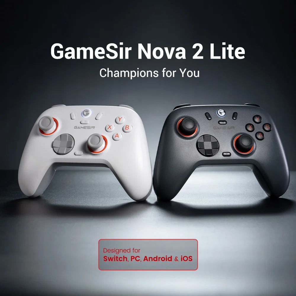 GameSir Nova 2 Lite Iron Man Edition Wireless Game Controller for Android and iOS，Switch, PC