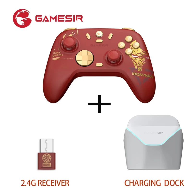 GameSir Nova 2 Lite Iron Man Edition Wireless Game Controller for Android and iOS，Switch, PC