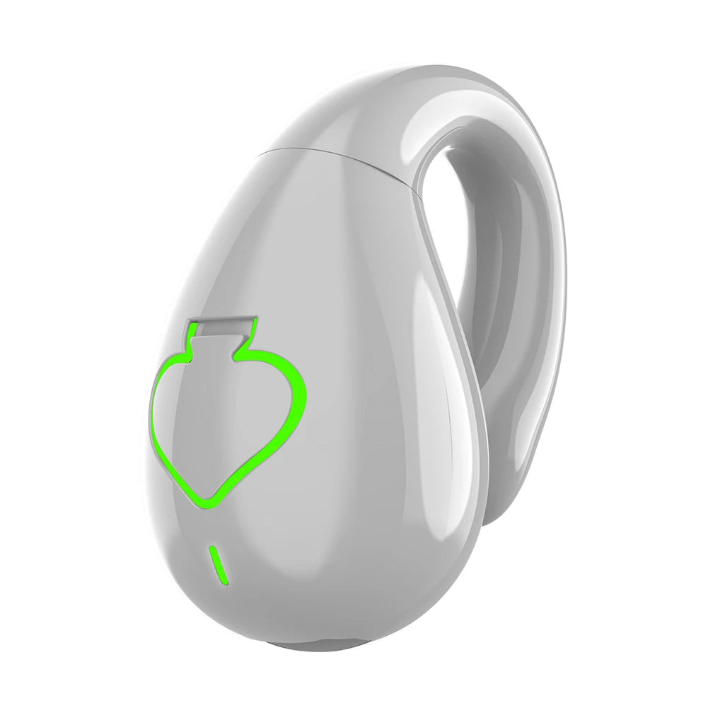 AX11 Bone Conduction Wireless Headphones IPX5 Waterproof Single Ear Clip Earphones Bluetooth Sport Gamer Headset With Mic Earbud